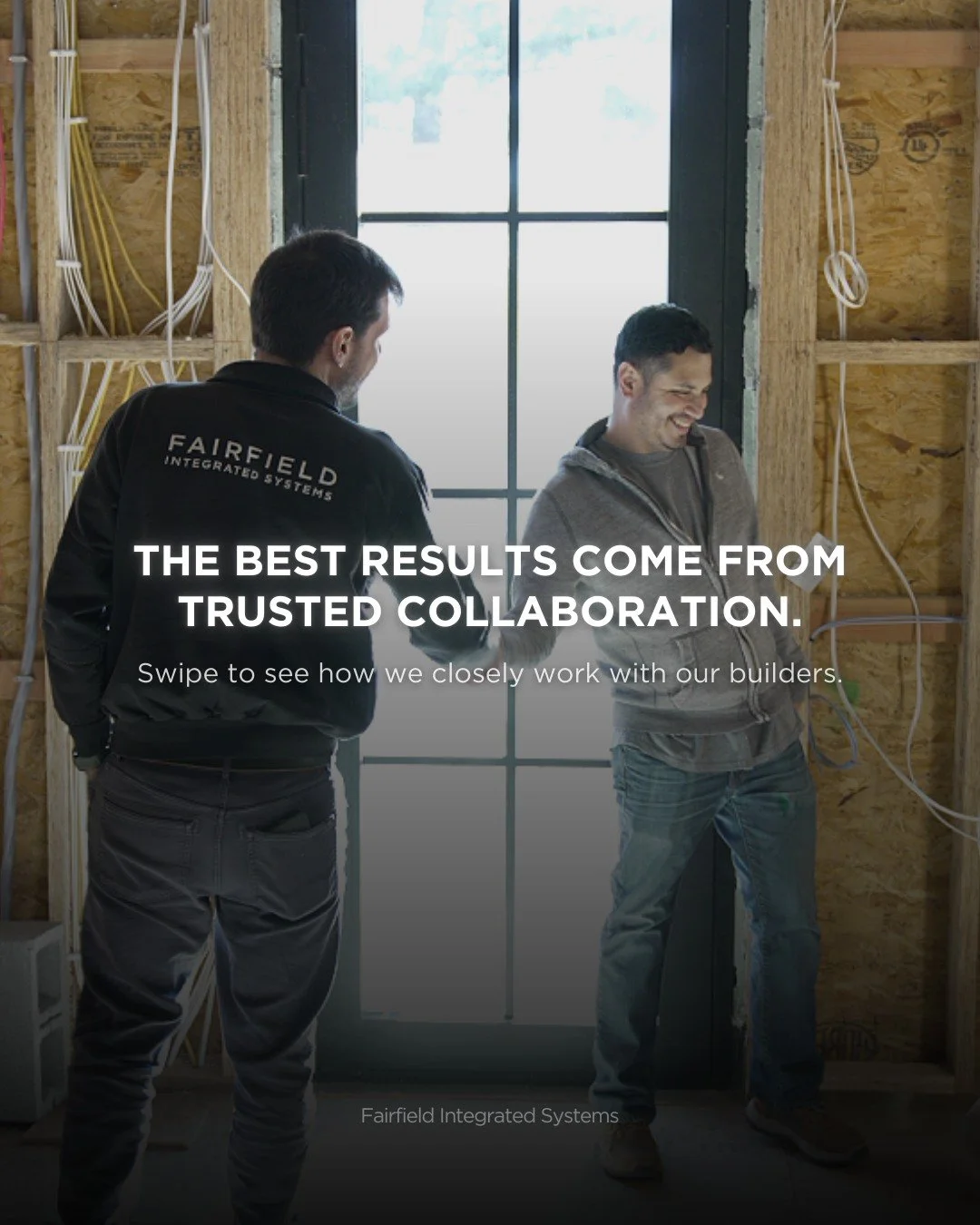 Trusted collaboration builds smarter homes. This is the FIS way

The best smart homes don&rsquo;t happen by chance. At FIS, we work hand-in-hand with builders to ensure every system integrates perfectly from the start. Collaboration with architects a