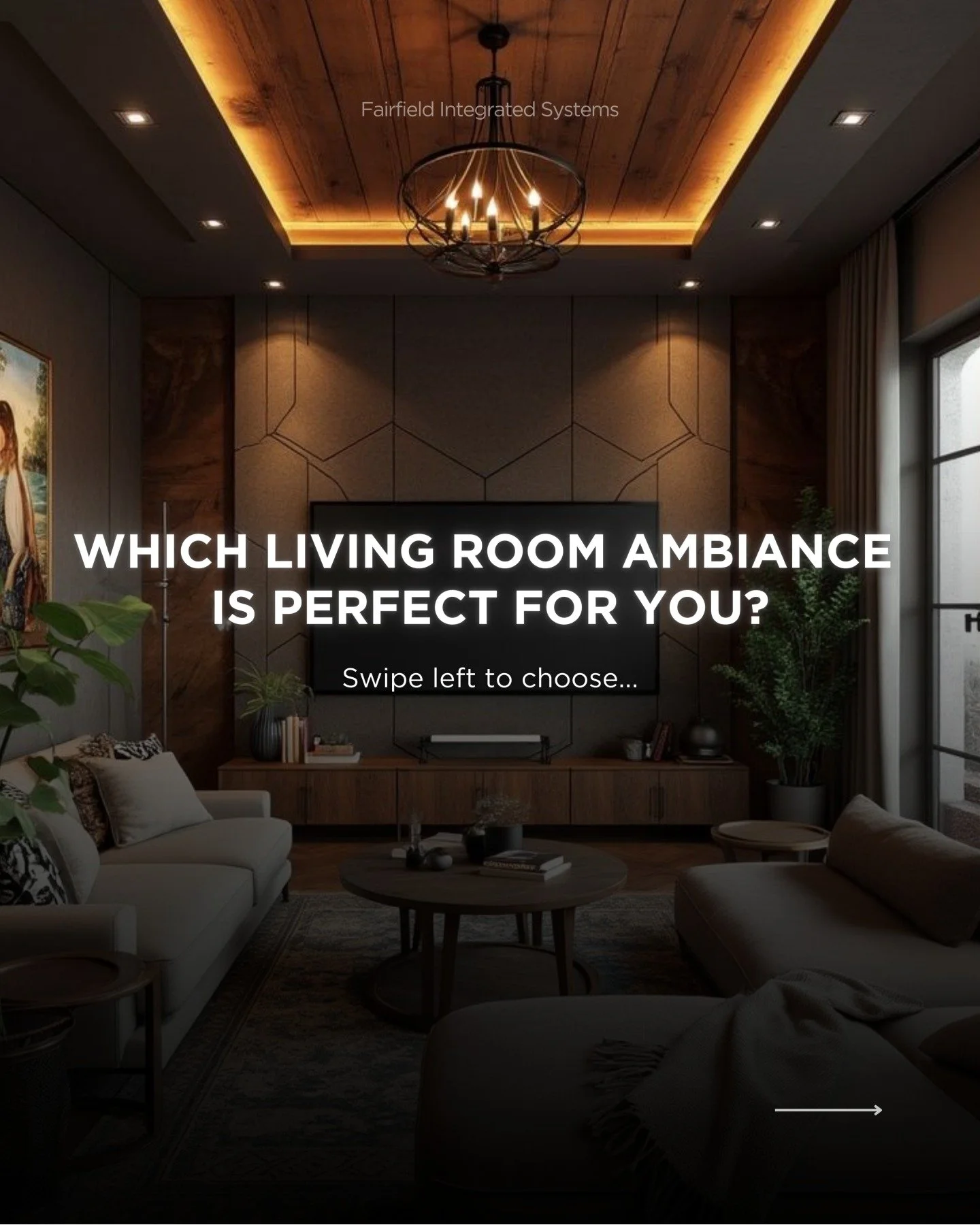 Which vibe makes you feel at home?

Swipe through and see how smart lighting and thoughtful design can completely transform a living room. Is your style warm and inviting or sleek and modern?

Comment below and tell us which ambiance fits your lifest