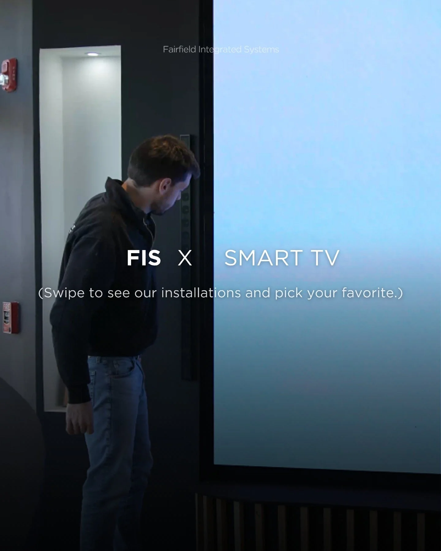 Your TV should look as good as it performs. Swipe ahead to see.

FIS installs smart televisions with clean finishes, precise placement, and seamless integration into your home. No exposed wires, no guesswork, just a setup that works smoothly from day