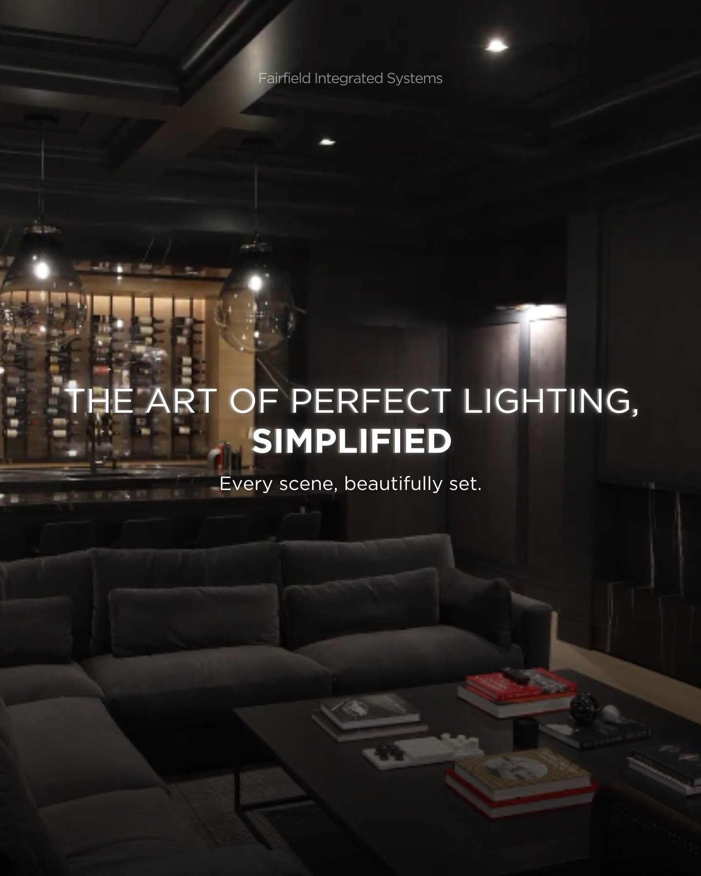Lighting sets the mood before a single word is spoken.

One tap and your space shifts from bright and energized to warm and intimate. Smart lighting means every moment in your home feels exactly the way it should.

Message us to design the perfect li