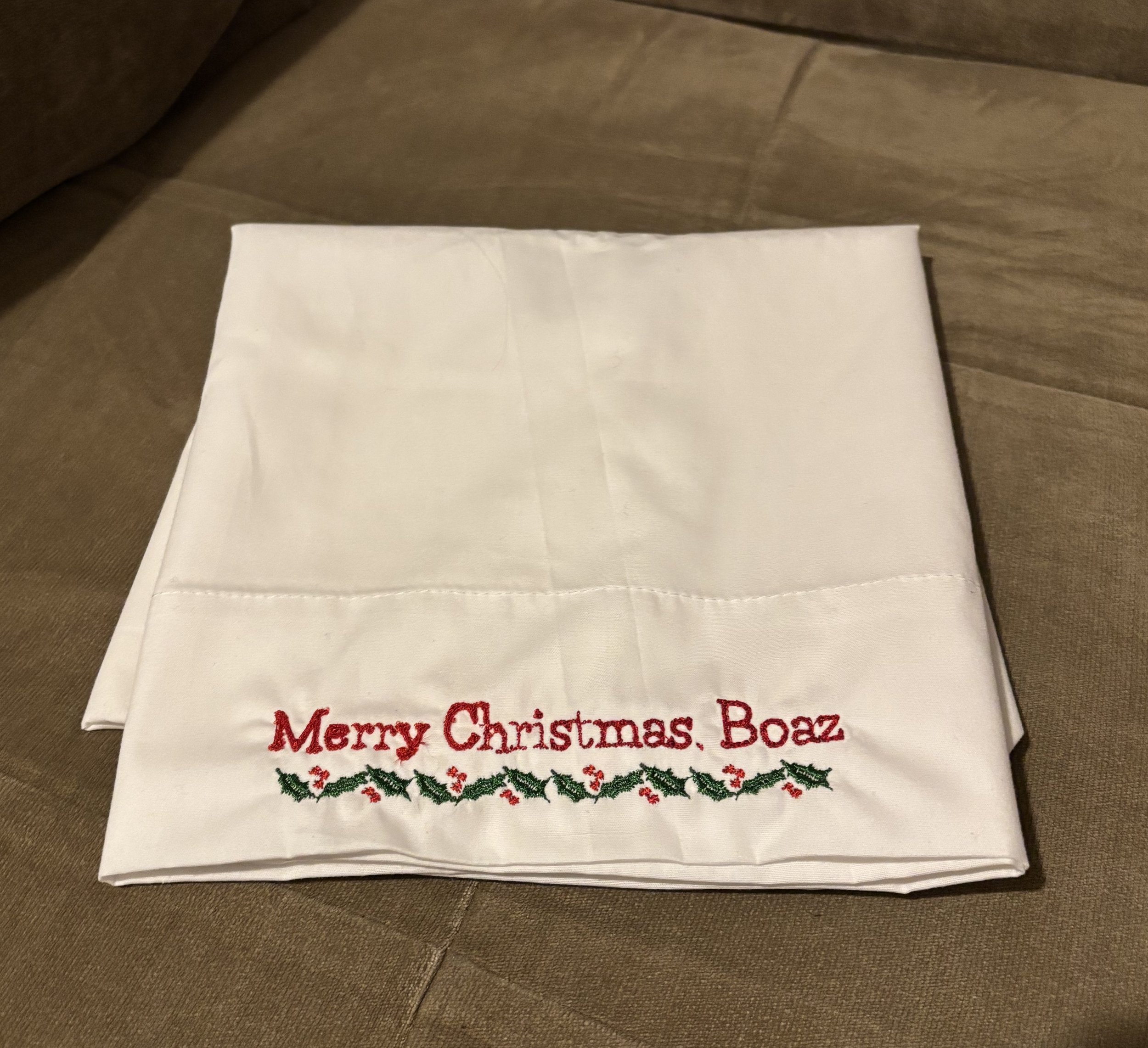 Personalized Pillow Case