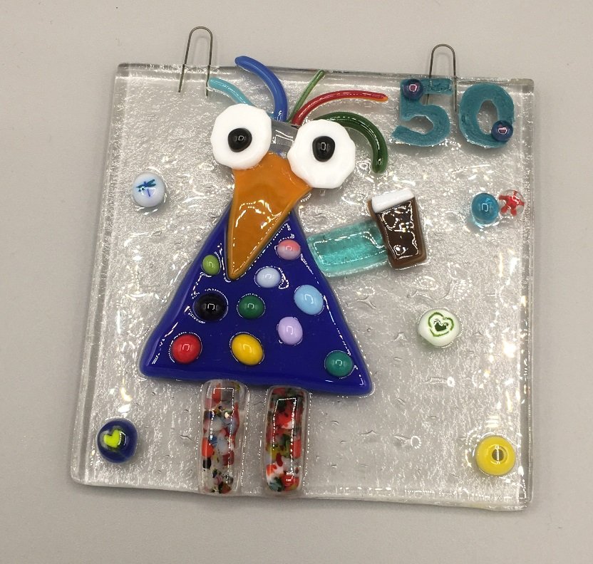 Quirky Bird Fused Glass made by client.JPG