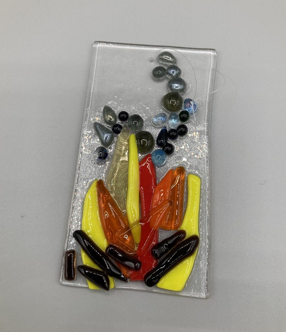 Fire Hanger Fused Glass made by client.jpg