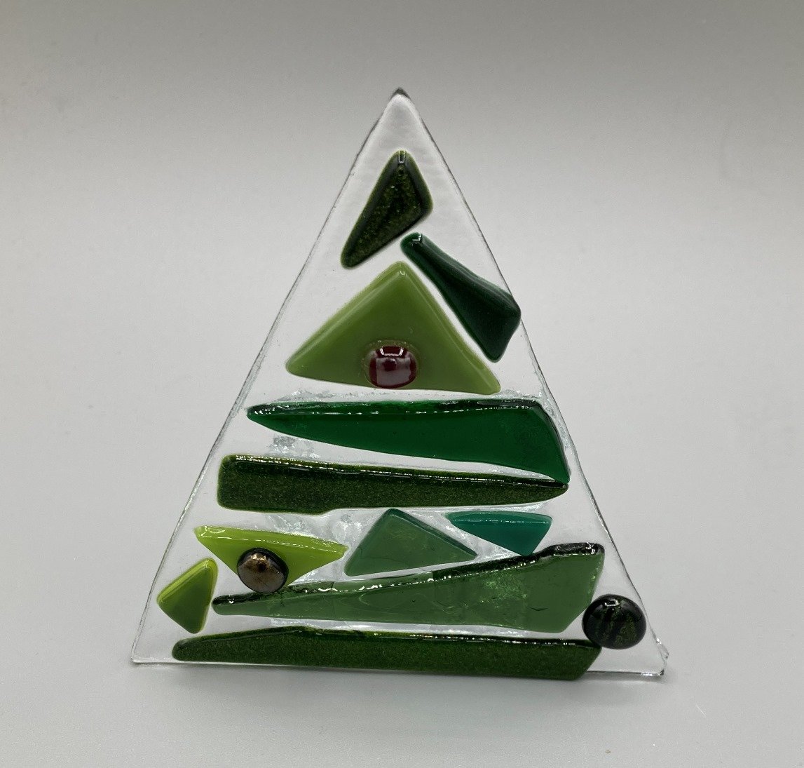 Tree with 3 Baubles Fused Glass made by client.jpg