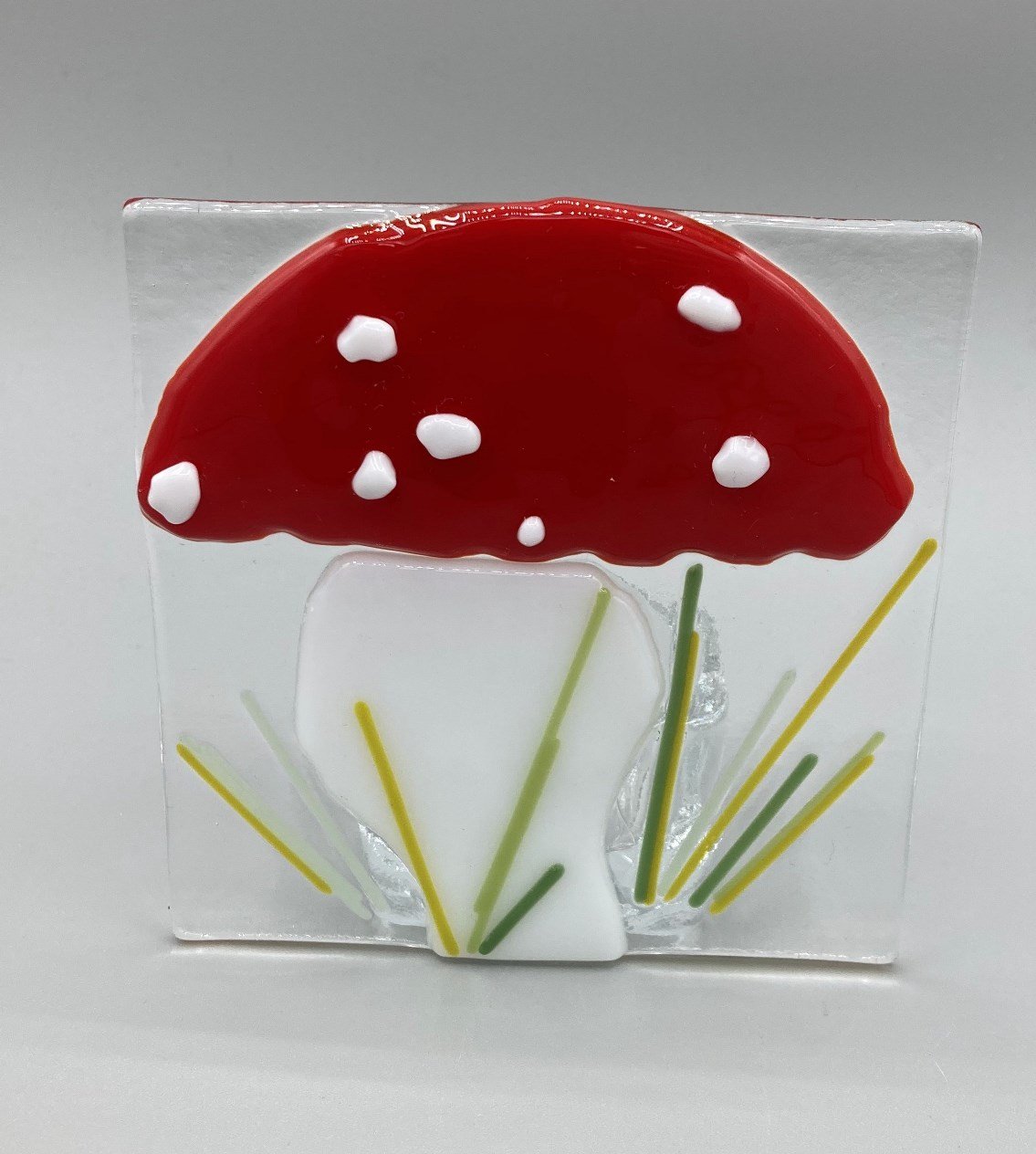 Red Toadstool Fused Glass made by client.jpg