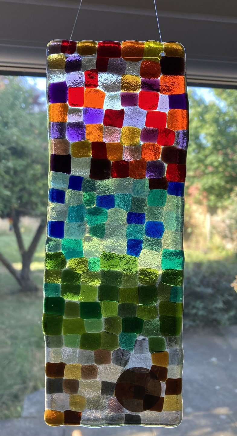 Oblong Mosaic Landscape Hanger Fused Glass.jpg