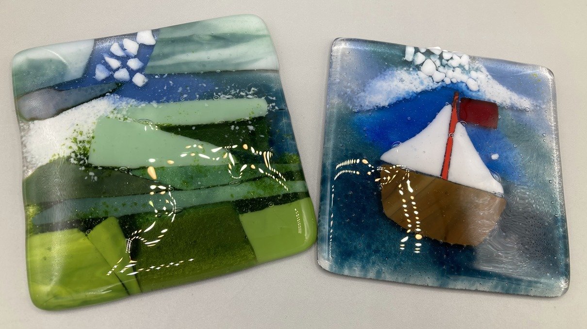 Landscape-Boat Coasters Fused Glass - made by client 05-23.jpg