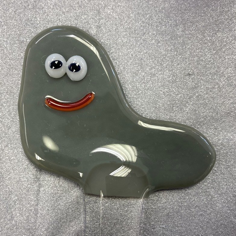 Happy Slug Stake  Fused Glass.jpg