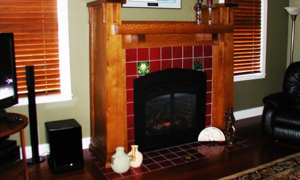 Arts and Crafts Tapered Columns