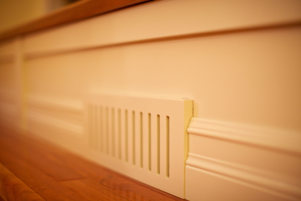 Brentwood Bay Cinnamon Alder Fireplace