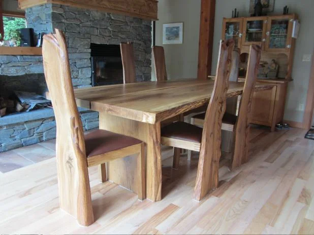 Garry Oak Dining Set