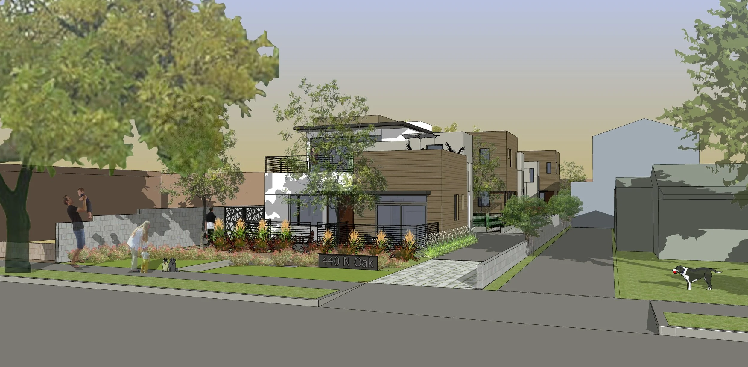 N Oak Avenue, Pasadena California 