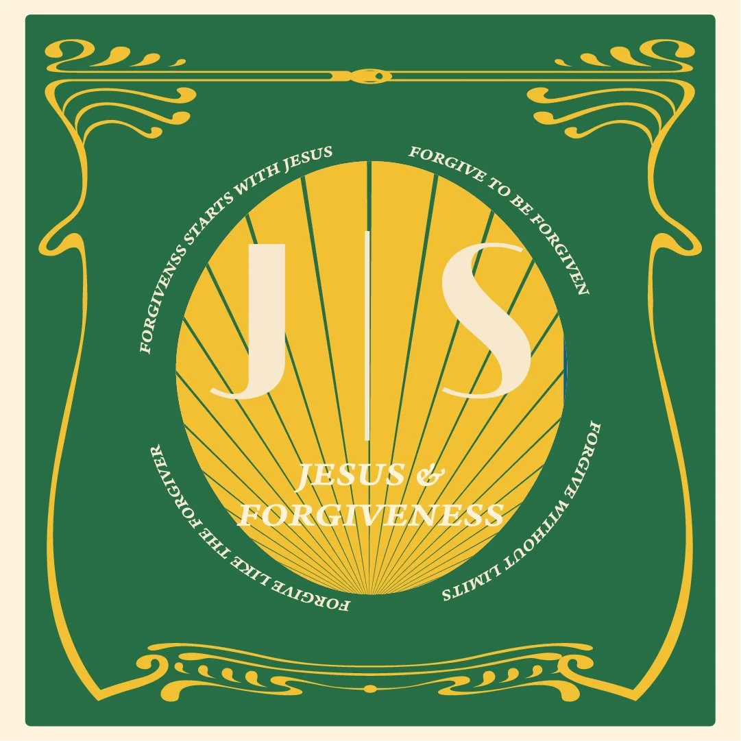 Join us Sunday morning at 9:45am in the Blue Building for our next set of The Jesus Studies--Jesus &amp; Forgiveness!