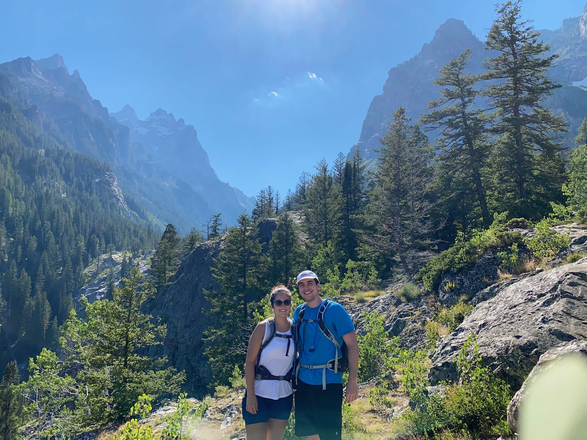 The beginning of Cascade Canyon - we would love to hike deeper into here someday!