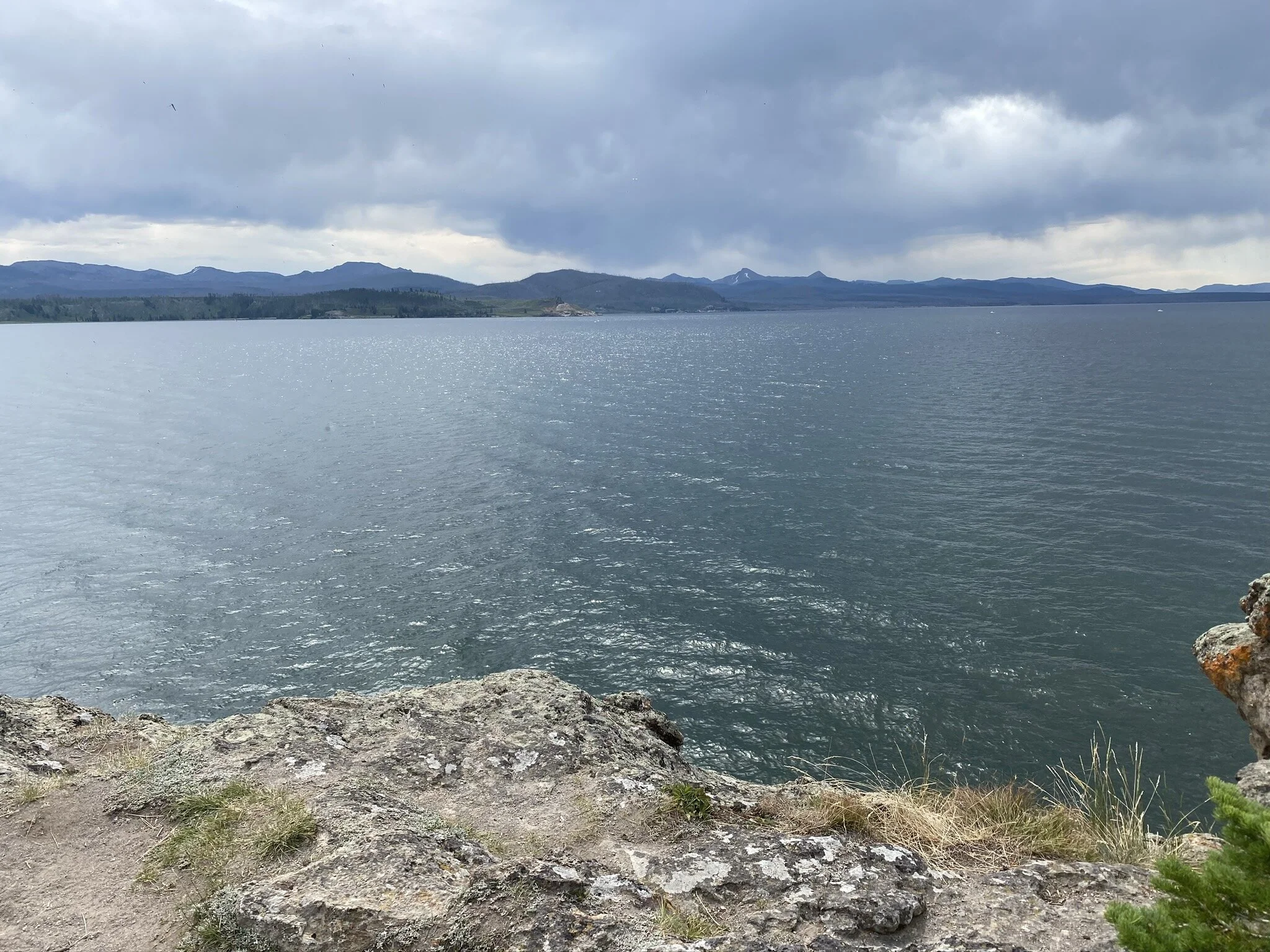 The view from Storm Point!