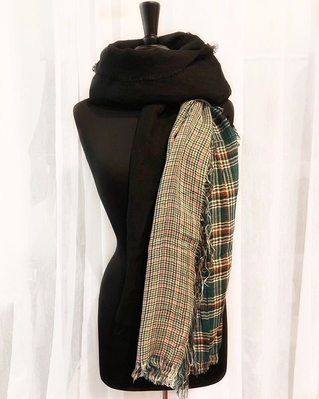 Nope, not two different scarves just us making your design dreams come to life! The options are unlimited and we are here to push the boundaries. Let&rsquo;s set up an appointment and make it happen!