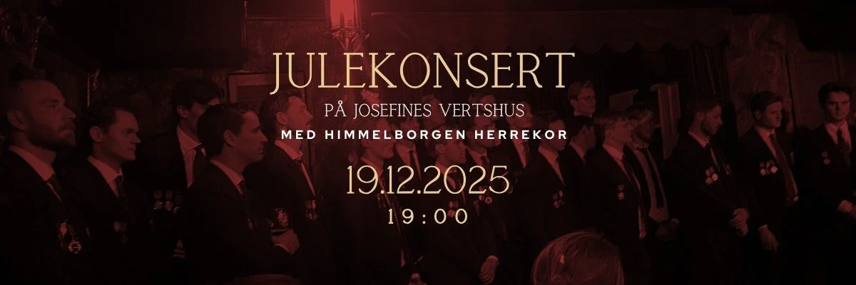 Den årlige julekonserten med Himmelborgen Herrekor