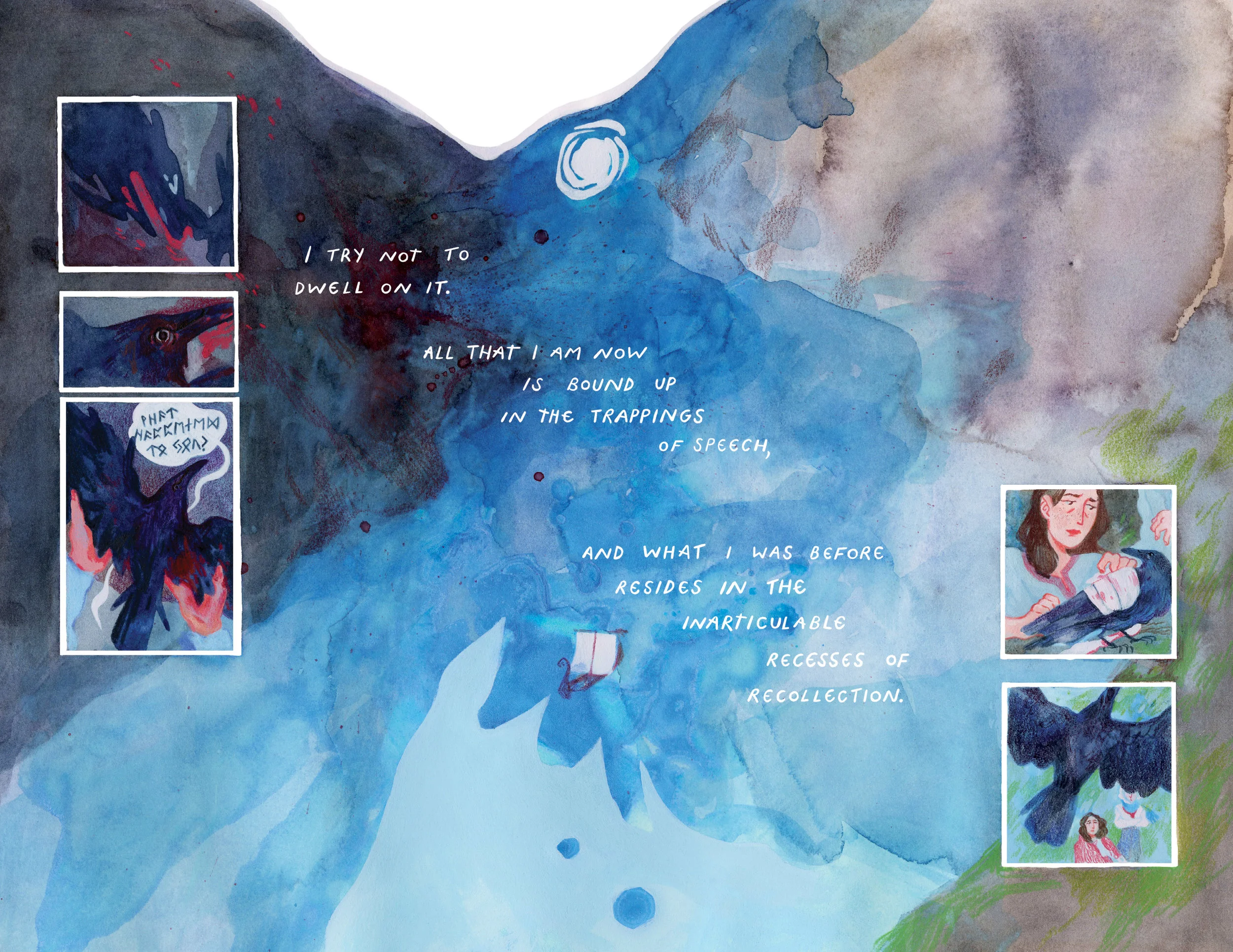 Hrafn Saga - Centre Spread