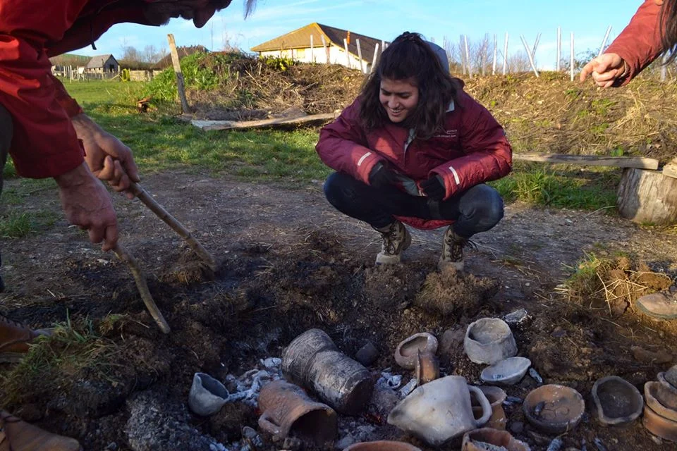 What work-experience at Butser is all about!