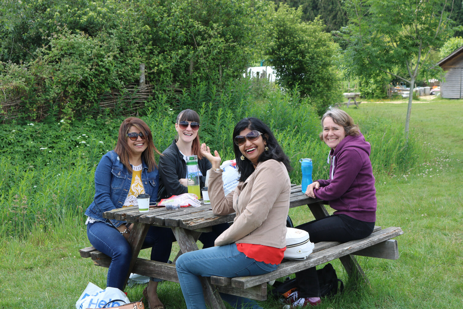 Butser Ancient Farm school trip lunch picnic