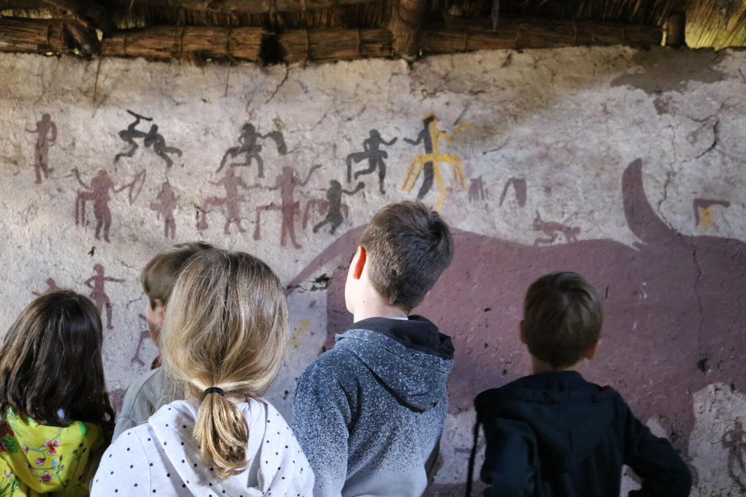 Butser Ancient Farm school trip prehistory stone age tour talk 