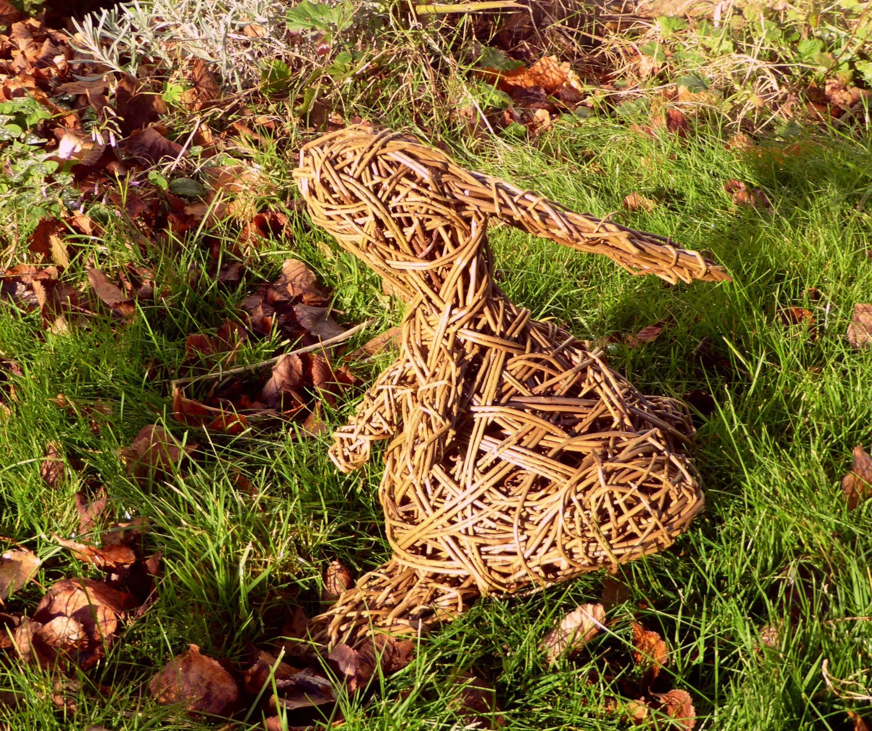 Willow Hare Sculpture
