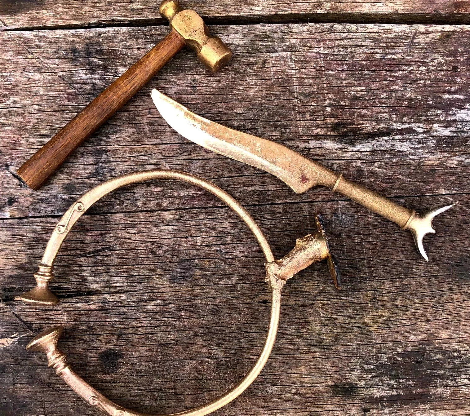 Bronze Casting Sword, Axe, Knife, & more — Butser Ancient Farm