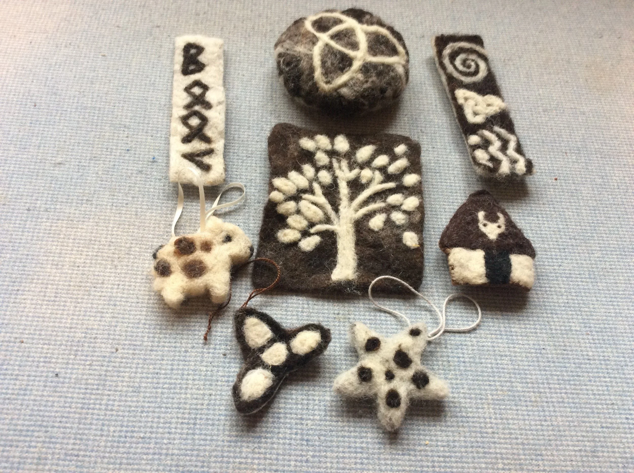 Natural Wool Needle Felting — Butser Ancient Farm