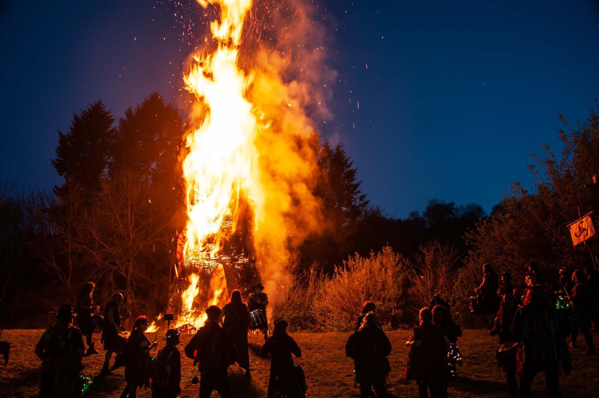 Beltain Celtic Fire Festival — Butser Ancient Farm