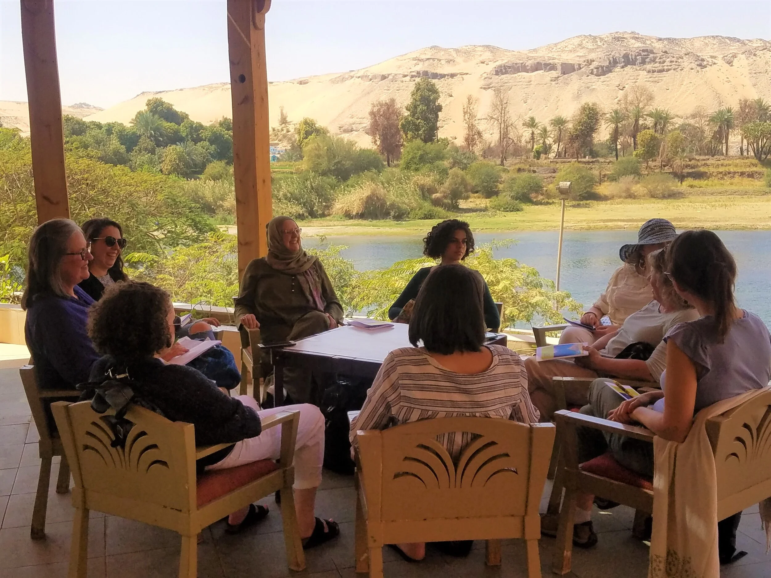 Wendy teaching egypt Hegazy.jpg
