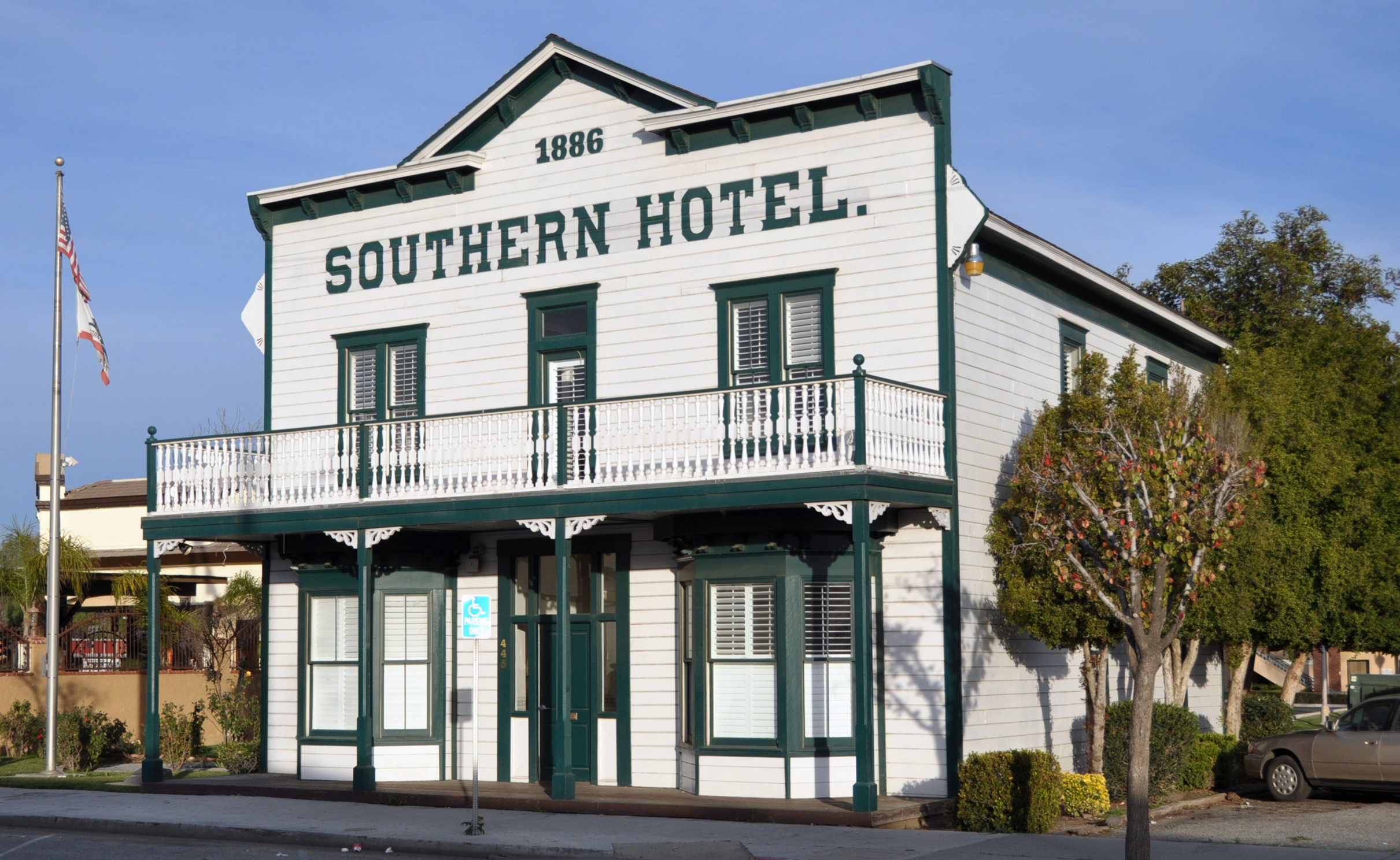 The Southern Hotel restored to it’s former glory.