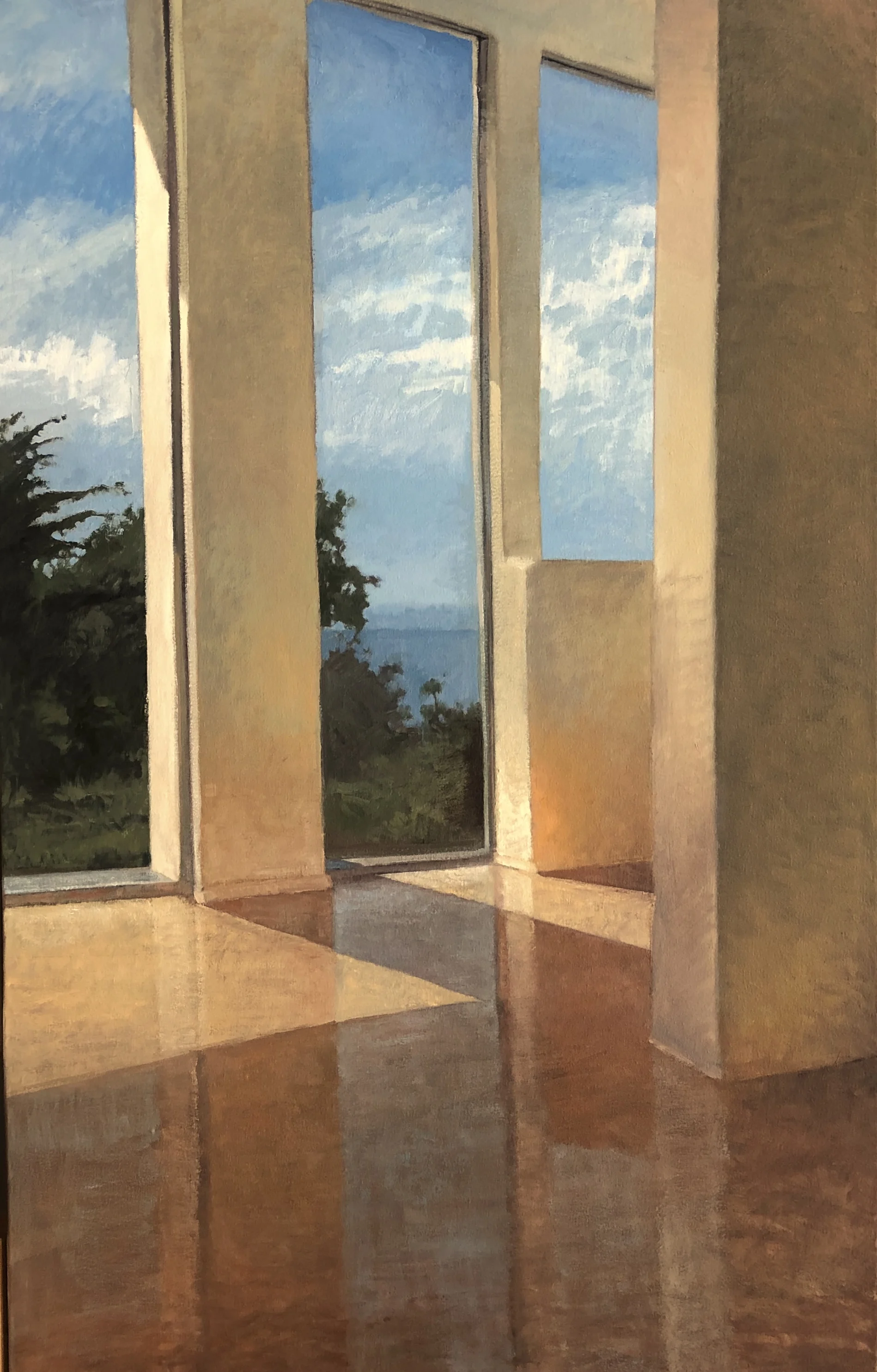 The House at the Coast . 30x48 . SOLD