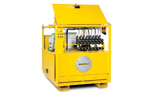 Enerpac synchronous controlled lifting pump available through Northland Air Hydraulics