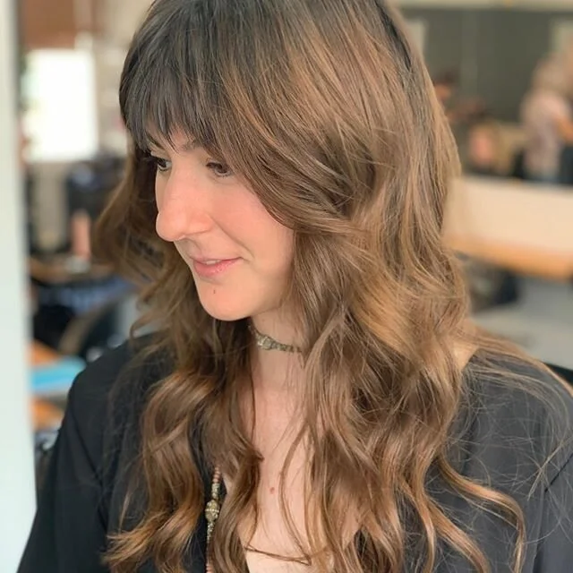 Sometimes soft and subtle is the way . Lowers maintenance and maintains the integrity of the hair Color by Tara using Inoa ammonia-free color &amp; Cut/ Styling by Jackie using Kevin Murphy 🐰
