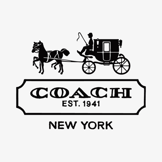"Coach New York" Horse and Carriage Logo
