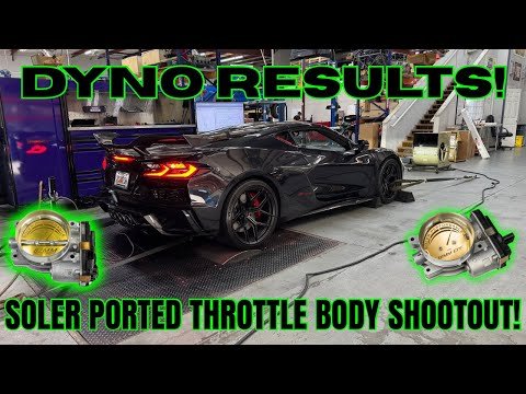 DYNO RESULTS for C8 Z06 with Soler Performance Throttle Body