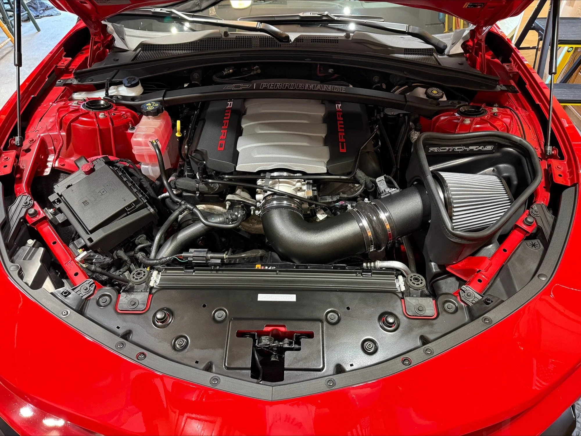 Eric&rsquo;s 2023 Camaro SS is on the path to FBO 🔧. To future-proof his build, he chose our 95mm throttle body + adapter, paired with a Soler Performance throttle controller, and handled the install himself right at home.

The power of this combo? 