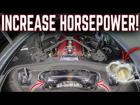 I Made My C8 Corvette Z06 Even FASTER! SOLER 91mm throttle bodies AND Eventuri intake install!