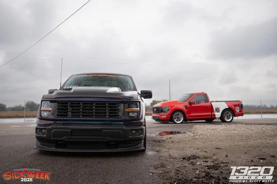 Not your average F-150 lineup.

Purple F-150: twin turbo + our 95mm throttle body.
Red F-150: supercharged and ready.

Different paths to boost. Same obsession with airflow.
#solerperformance #f150 #twinturbo #supercharged #boostedtrucks