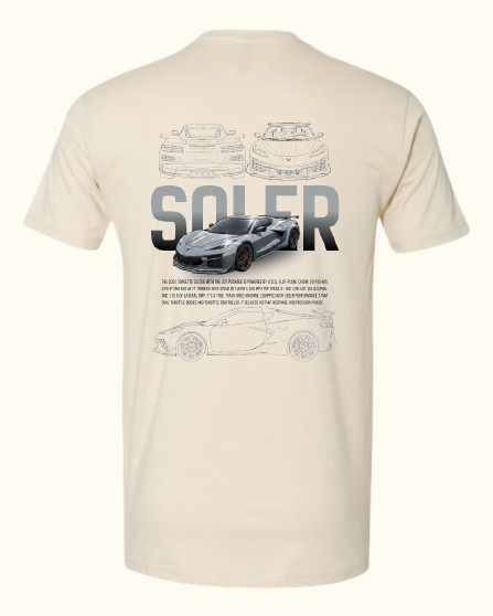 AMERICAN BEAUTY - C8 Z06 - T-Shirt