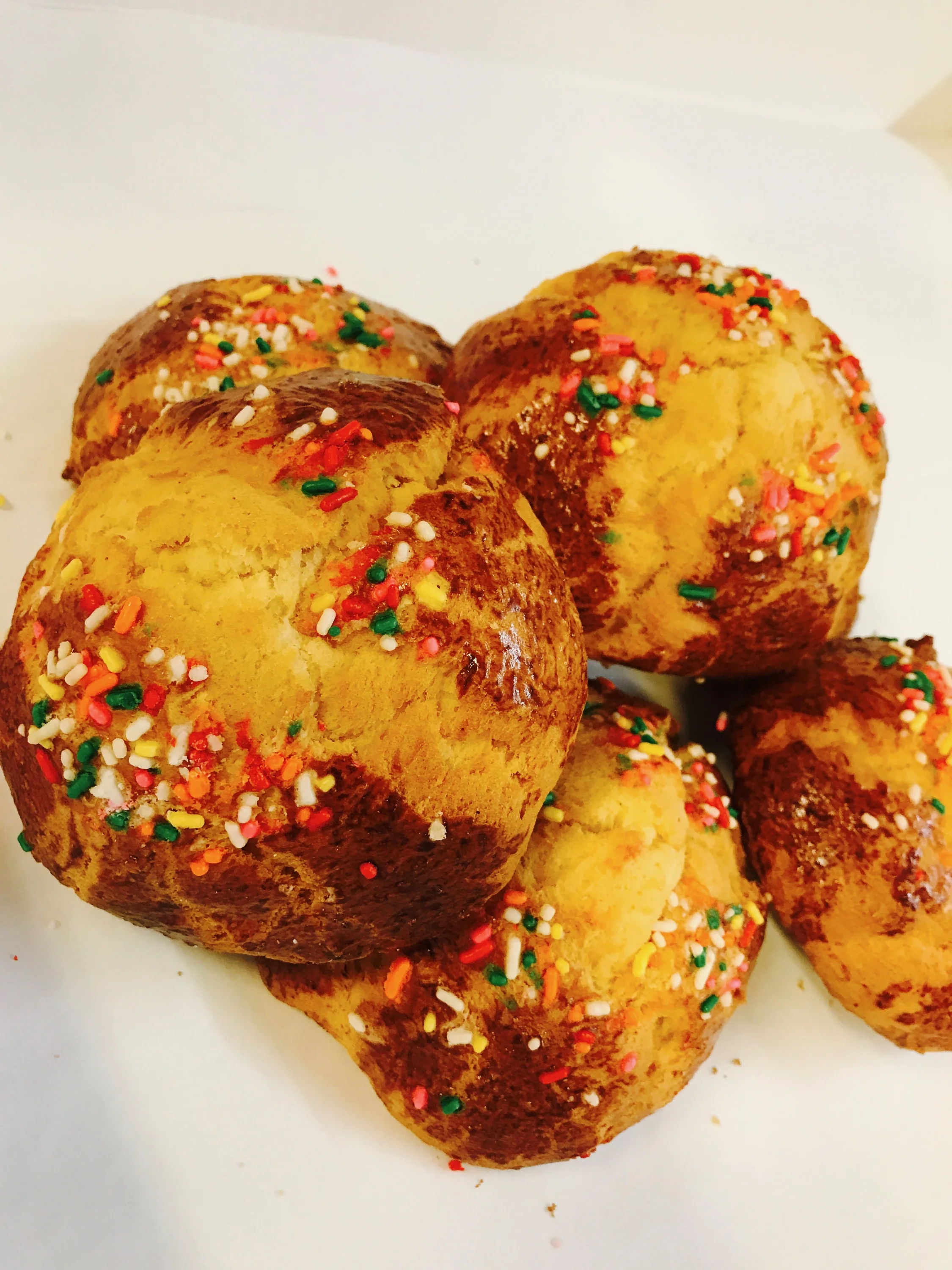 Magdalenas with Sprinkles