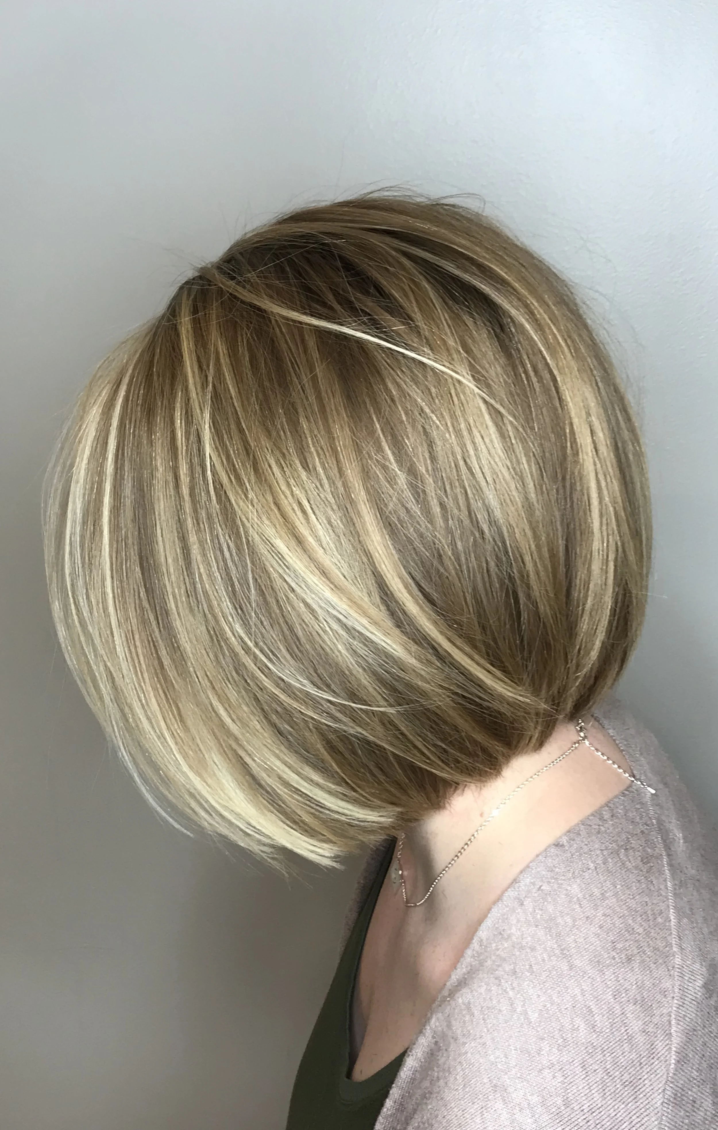 Balayage + Dry Cut Bob