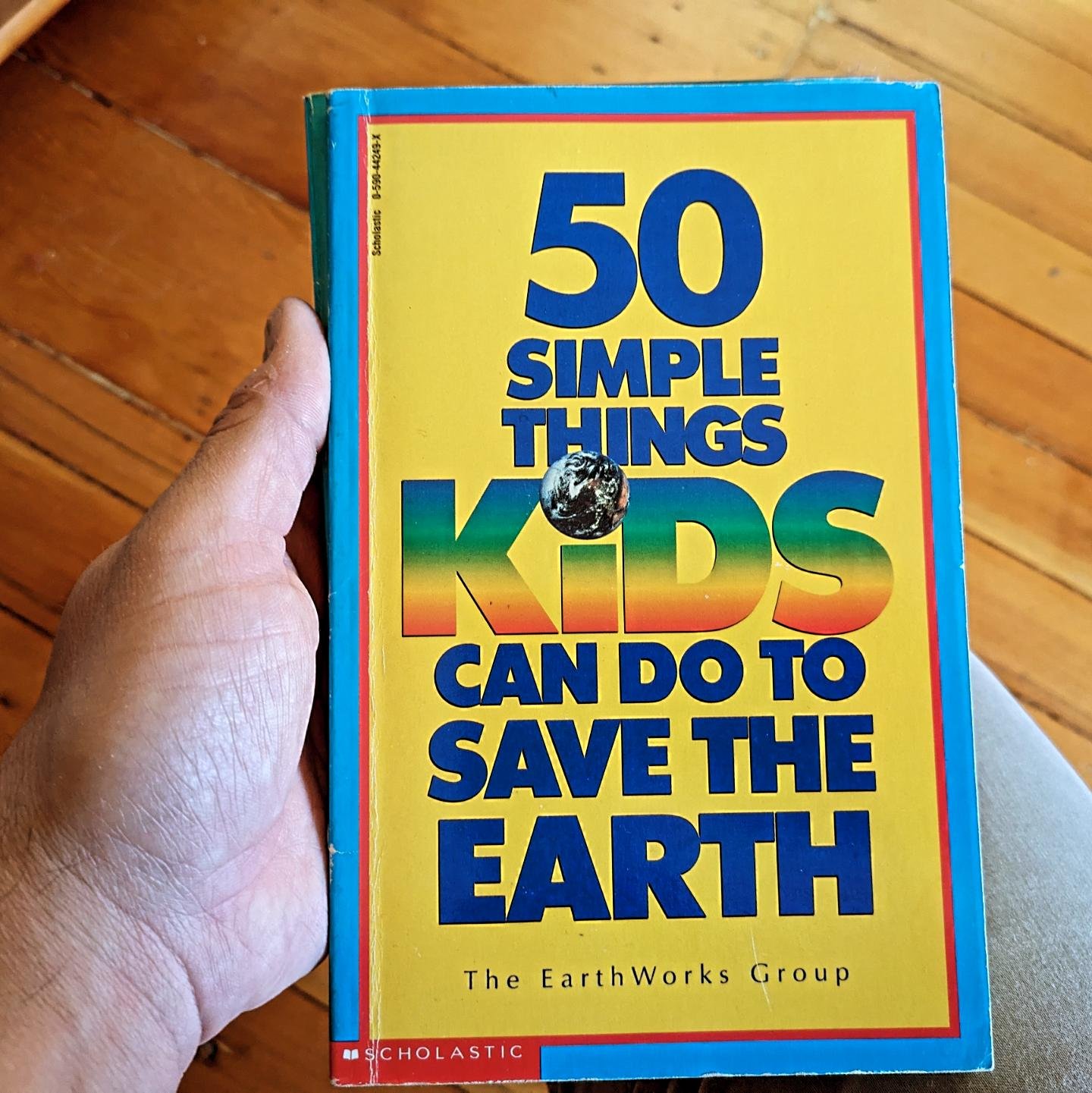 Happy Earth Day! When I was a kid my mom saw how interested in the environment I was and bought me these books. They were hugely influential for me, as I saw lots of small things I could do to make the world a greener place around me. I have retained