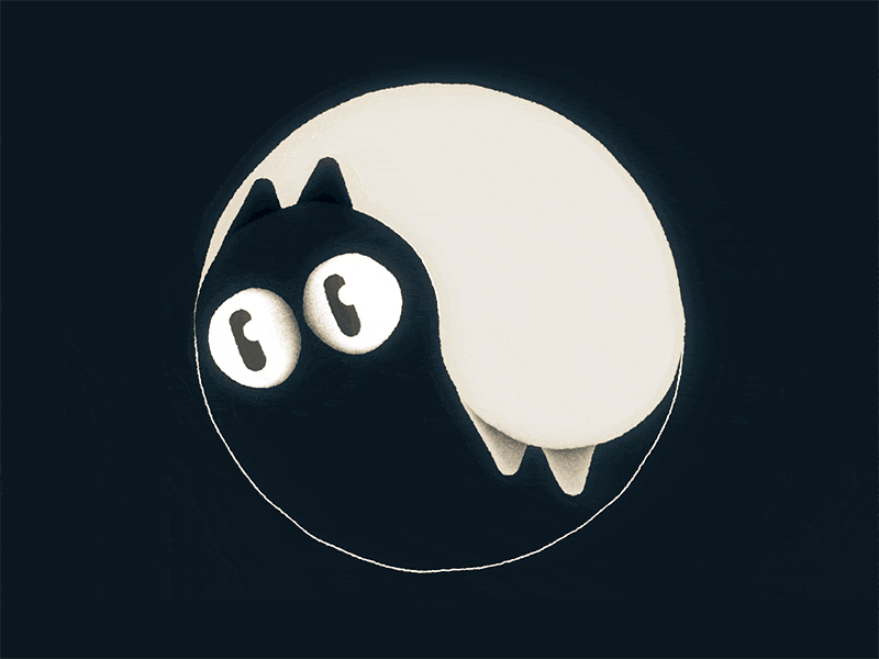 inspirationlogo :
Yin & Yang Kitties by Tony Babel