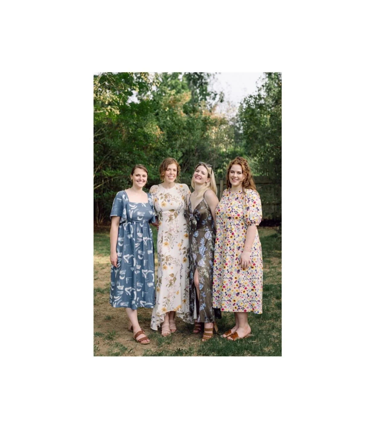 It&rsquo;s 2025, your wedding can be:

- small and intimate and still really beautiful
- full of non-traditional elements (like this brides floral wedding dress)
- infused with personality, like having your best friend officiate or family play music
