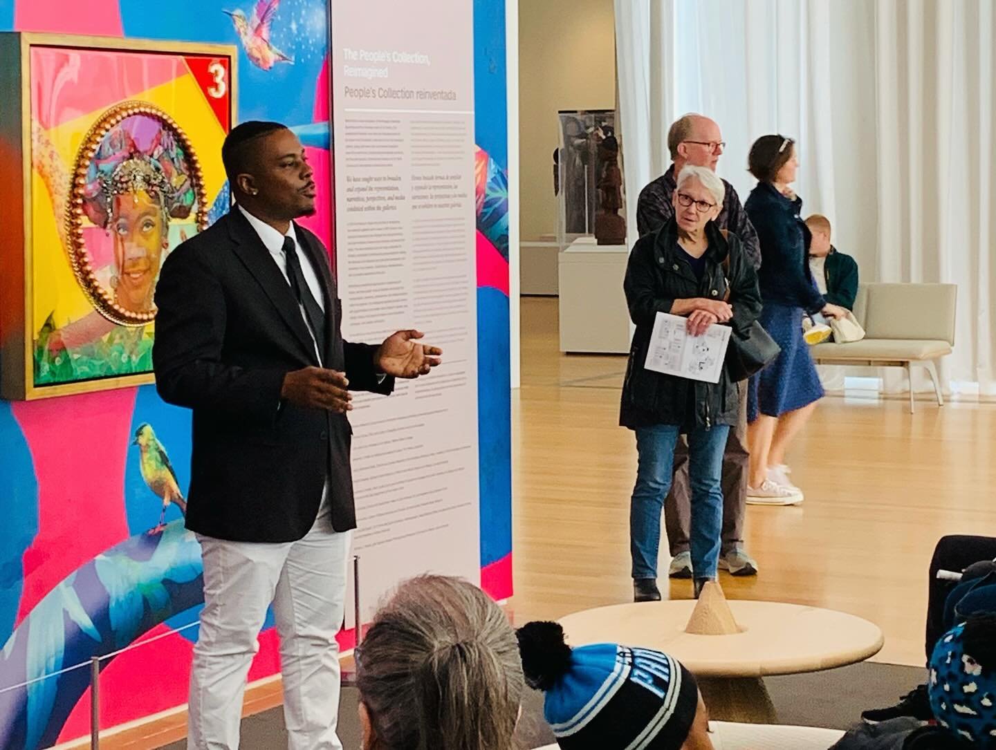 This is&hellip;🇺🇸✍🏾 Art History In The Making.&trade;️

🎨 Grateful beyond words for my incredible artist in residence experience at the @ncartmuseum ! 🙏 A huge thanks to the amazing staff and members for their warm hospitality and unwavering sup