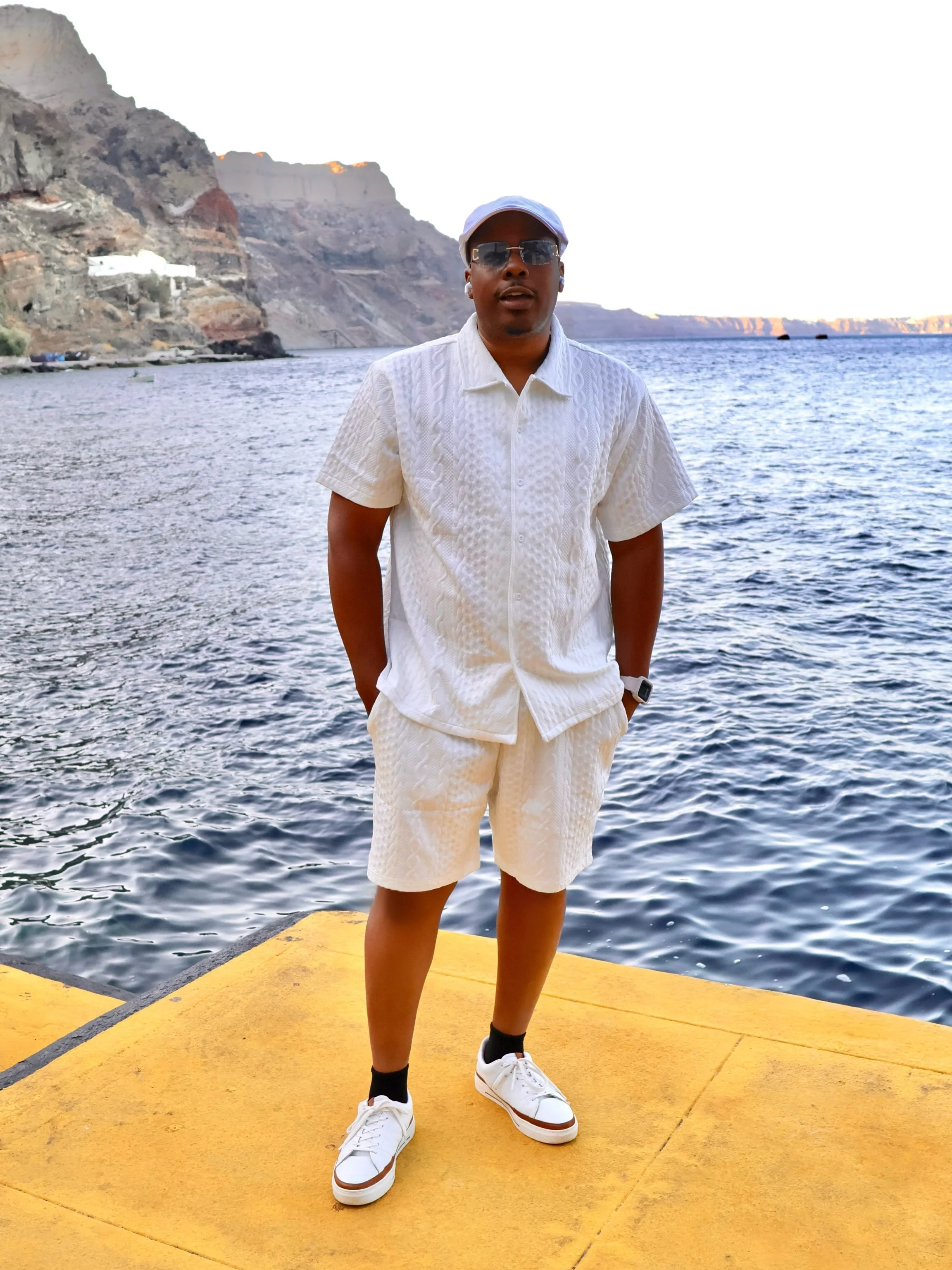 🇬🇷 Santorini. Revelations. 💪🏾🇺🇸 #leadershipreimagined