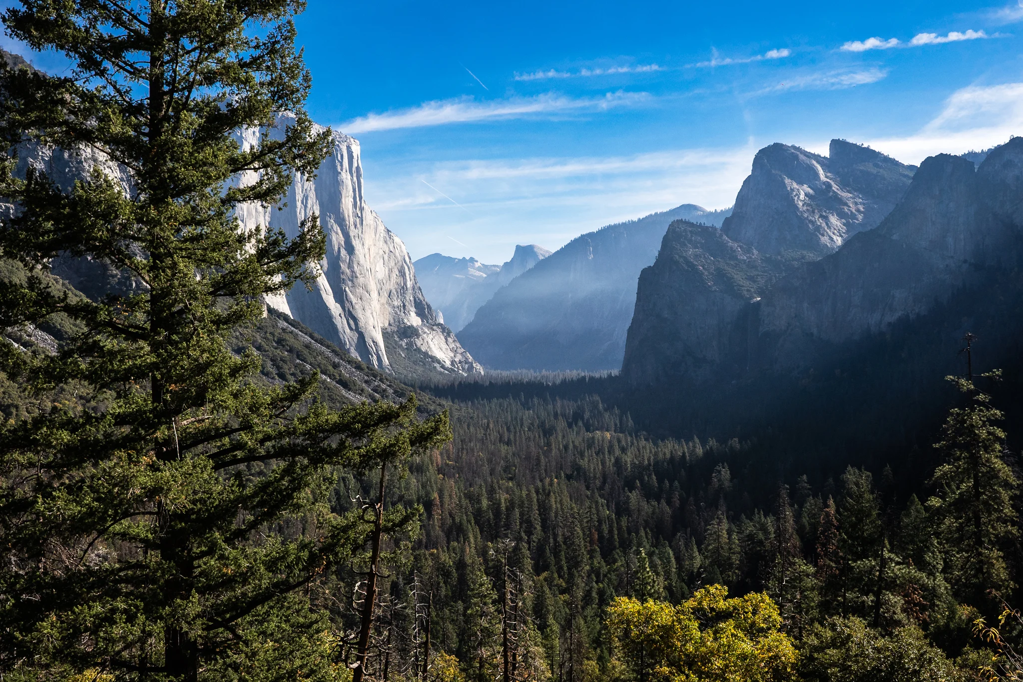 Speaking of getting different angles … this wasn’t one. It’s from Yosemite’s famous “tunnel view” lookout, and Google will find you no shortage of images that look somewhat like this. But still, it’s a gobsmackingly beautiful view, and if this picture captures it, I’m calling that a win.