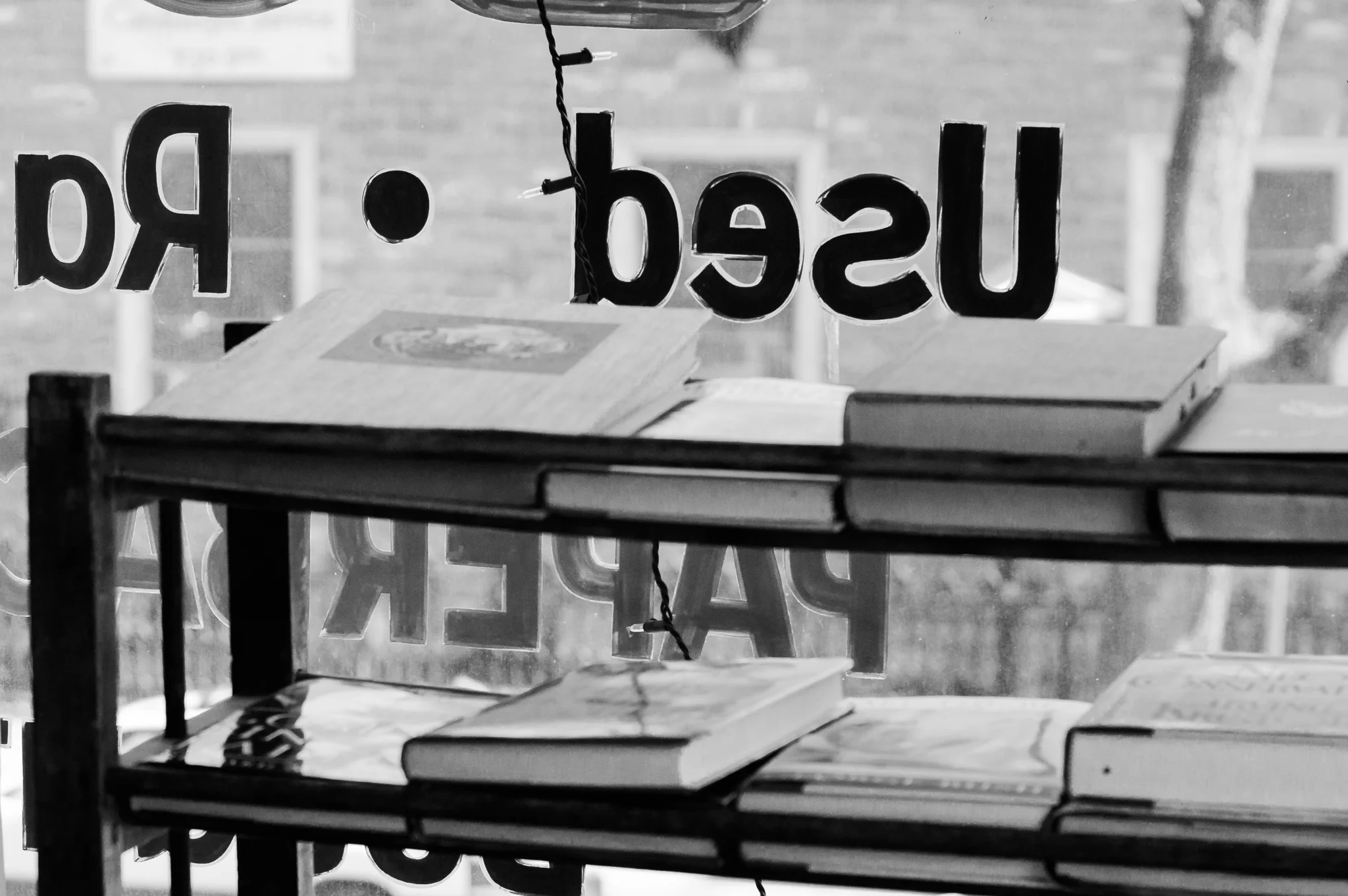 This was taken in one of my favorite bookstores, Easton, Pennsylvania’s Quadrant . Great breakfasts and rooms upon rooms of used books to explore. It’s also from the first few months of my journey as a photographer, with (I believe) my old Nex-5T camera and an old Canon FD 50mm lens.