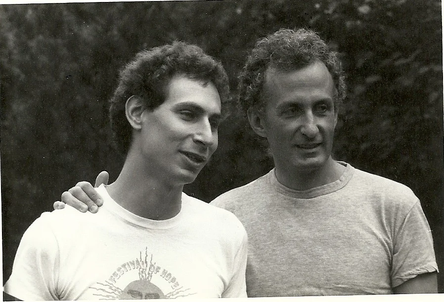 Alex and Richard in 1979